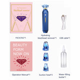 Wireless Charging Portable Upgraded Multi-functional Blackhead Beauty Instrument Face Spray 2 in 1 Deep Cleaning Blemish Removal
