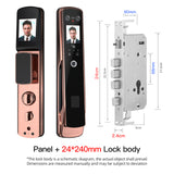 Hawatta Face Recognition Door Lock Fingerprint Password Smart Electric Digital Lock Security Safe Smart Home Palm print Unlock