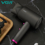 Fashion salon Professional hair dryer blow hot cold air speed adjust with Nozzles Hair Styling Tool 220-240v Voltage EU plug
