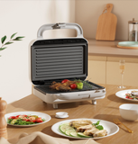 220V Non-stick Electric Waffle Machine Including 5 Plates Multifunctional Sandwich Bread Breakfast  Waffle Makers Home Appliance