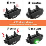 Electric Remote 800m Control Dog Training Device LCD Display IP67 Waterproof Beep/Vibration/Electric Shock All Size Dog Collar