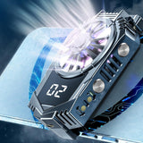 Wireless Game Cooler For Mobile Phone Radiator Silent Refrigeration Cooler Cooling Heat Dissipation With Full-color RGB Light