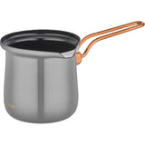 Neva N2894 Sweet Premium Enamel Coffee Pot 0,5 Liter Turkish Coffee Pot Phosphorescence Grizay Menthol Dark