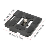 Camera Quick Release Plate Tripod Ballhead Quick Release Plate Universal Quick Release Plates For Sirui TY50X G Series KX Serie
