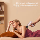 IKeRiShair LCD Display Massage Gun Percussion Pistol Massager For Body Neck Deep Tissue Muscle Relaxation Gout Pain Relief