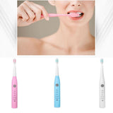 Rechargeable 5-speed Adjustable Sonic Waterproof Electric Toothbrush Acoustic Vibration Five Functions