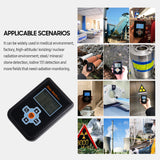 Radiation Tester Digital Dose Alarm X/ γ/ Hard β Ray Detecting Current &amp; Cumulative DER Geiger Counter Dosimeter Monitor