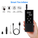 150PSI Portable Car Air Compressor Electric Wireless Tire Inflator Air Pump Rechargeable Digital For Car Motorcycle Balls