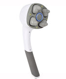 New Electric 4D Massager neck massage hammer.Vibration body massage stick.Roller Cervical vertebra massager device
