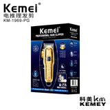 Kemei LED display Metal body Barber Clipper Hair Trimmer Electric Trimmer for Men Mower Hair Cutting Machine Shaver Beard Trimme