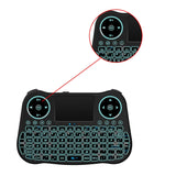 MT082.4GHz Wireless Keyboard Touchpad Mouse Handheld Wireless Contact Remote Control