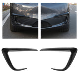 Front Fog Light Cover Protection Dustproof Matte for Tesla Model Y