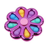 Kids Toys Colorful Pops Gyro Toy Relief Stress Educational Finger Tip Toys for Kids Adults Gift