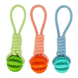 1Pcs Pet Dog Toys for Large Small Dogs Toy Clean Toothbrush Chew Pet Cotton Rope Toy Interactive Toy Ball Pet Supplies