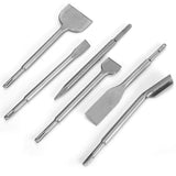 6 Pieces 40Cr Rotary Hammer Chisels, Hammer Chisels SDS Plus For Concrete Wall