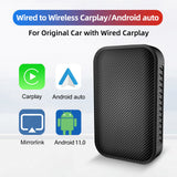 Car Multimedia Player New Version 4+64G Carplay Ai Box Android Box Wireless Mirror Link for Apple Carplay Android Auto Tv Box