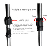 Dropship-Stainless Steel Bicycle Umbrella Stand Electric Bicycle Umbrella Stand a Type Straight Tube Umbrella Stand