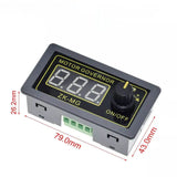 5V 12V 24V High-power PWM DC Motor Governor Switch Digital Display Encoder Duty Cycle Frequency LED Dimming Module
