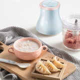 220V 600ML Mini Electric Meat Grinder Multifunction Complementary Food Machine 2 Gear Control Food Mixer