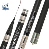 Power Hand Pole Fishing Rod Ultra Hard Super Light Extra Long High Carbon 8M-13M Telescopic Rod Free The Spare First 3 Sections
