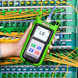 Optic fiber power meter KomShine KPM-35 FTTH fiber cable tester and Singlemode Fiber Optical Light Source KLS-35