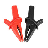 Hantek 2pcs / set DSO3064 MOUNT HT18A insulated Large Dolphin Gator Clip for oscilloscope red + black oscilloscope accessory
