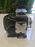 Huepar S04CG with Hard Carry Case,Bluetooth Function&Outdoor Pulse Mode 4D Green Beam linelaserlevel,16 Line Laser Level