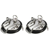 Pack of 2 for Cornelius Corny Lid with O-Ring and Relief Valve Ball Pin Soda Keg-Draft Home Brew Beer Lovers