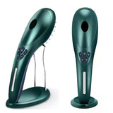 RF Laser Vibration Massage Comb Red Blue Light Anti Hair Loss LED Positive and Negative Ions Hair Growth Comb 14ml Rechargeable