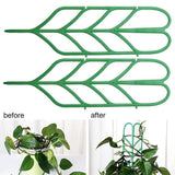Bundle Pack Stalks Vines DIY Home Tomato Garden Leaf Shape Supports Mini Gripper Clips Climbing Trellis Vegetables Indoor Plant