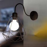 Led Wall Light Retro Loft Industrial Wall Lamp Black E27 Vintage Sconces Wall Lamp Industrial Lighting Fixture Indoor