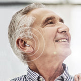1 Pair Hearing Aid with Battery Audifonos Digital Voice Sound Amplifiers Mini Ear Aid for The Elderly Deafness Health Care