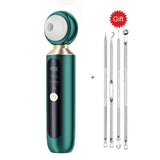 2021 Visible Blackhead Remover Extractor Tool Set Vacuum Nose Black Head Acne Removal Face Deep Pore Cleansing Facial Suction