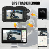 MT28 WIFI Motorcycle DVR Dash Cam Dual Lens HD 1080P Motorbike Video Recorder Night Vision GPS Dashcam Waterproof IP67