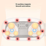 Electric Abdominal Massager Temerature Adjustable Hot Compress Waist Massage Belt 220V Electric Waist Massage Belt