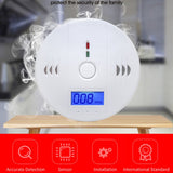 Profession Home Safety CO Carbon Monoxide Poisoning Smoke Gas Sensor Warning Alarm Detector LCD Displayer Kitchen