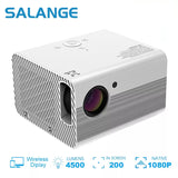 Salange T10 Full HD 1080P Projector Mini LED Proyector Native 1920x1080 4500 Lumens Android Home Theater Video Beamer