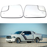 Driver Side Exterior Mirror Glass Replacement Mirror Fit for RAM 1500