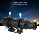 Camera Finderscope Double Helical Focuser Guide Scope Finderscopes 50mm With Bracket For Astronomical Telescope