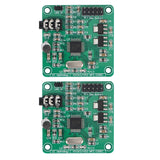 2PCS VS1053 MP3 Module Audio Decoder Encoding Board SPI Interface with Voice OGG WAV Recording Function for Microphone