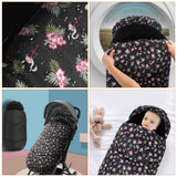 Windproof Stroller Sleeping Bag Baby Swaddle Sack Stroller Warm Bag for Infant