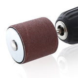 Sandpaper Circle Grinding Wheel Sandpaper Polishing Shank Grinding Accessories with Connecting Rod for Electric Grinding