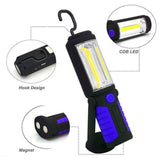 LED Auto Work Lamp Maintenance Hand-held Lighting Home Emergency Light USB Charging Super Bright