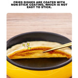 Breakfast Artifact Automatic Power Off Omelet Boiled Egg Steamed Egg Electric Omelet Pot Double-Layer Mini Electric Frying Pan
