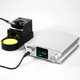 MaAnt T12R Smart Soldering Station with 3 tips 75W Quick Heating For Small and Big Pads on Board For Nand Ground Pads Desolderin