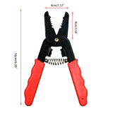 667B Multifunction Wire Strippers Cable Cutters Fiber Optic Cable Stripping Oblique Crimping Pliers Circlip Pliers Hand Tools