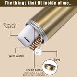 Hidden Safe Diversion Water Bottle Can Safe Stainless Steel Tumbler with Hiding Spot for Money Keys Cash Jewelry Storage Box
