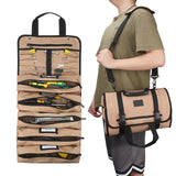 Multi-Purpose Tool Bag High Quality Professional Multi Pocket Hardware Tools Pouch Roll UP Portable Small Tools Organizer Bag