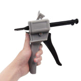 Hot XD-Glue Tools 50Ml Two Component AB Epoxy Sealant Glue Applicator Glue Adhensive Squeeze Mixed 1:1 Manual Dispenser