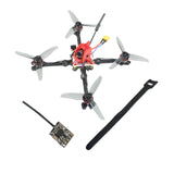 FEICHAO Keel135 Frame RC Drone Kit PNP BNF F411 20A AIO 2S-5S BLHELI_ S ESC FE200T VTX 1204 5000KV Motors 1200TVL FPV Camera